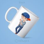 Mug for Boys – Personalize with Name, Photo & Design – CrafMax