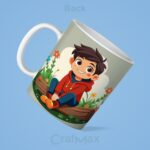 Mug for Boys – Personalize with Name, Photo & Design – CrafMax