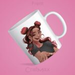 Mug for Girls – Mug for Girls – Personalized with Name & Design – CrafMax