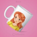 Mug for Girls – Personalized with Name & Design – CrafMax