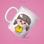 Mug for Girls – Personalized with Name & Design – CrafMax