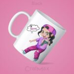 Mug for Girls – Personalized with Name & Design – CrafMax